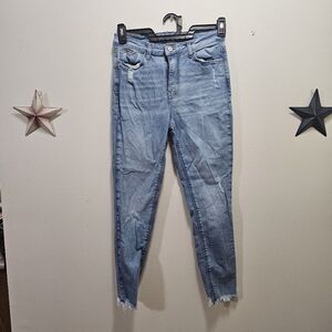 Brazilian Marfinno Ripped  Skinny Jeans Purchased in Brazil size 40 size 6